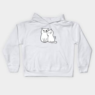 Eternal Cat Love Kids Hoodie